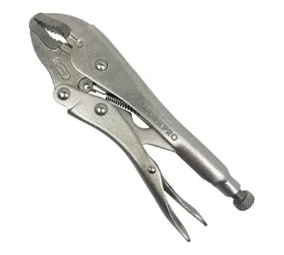 Изображение товара Клещи зажимные с изогнутыми губками WORKPRO PRO CR-V, 250мм WP231160
