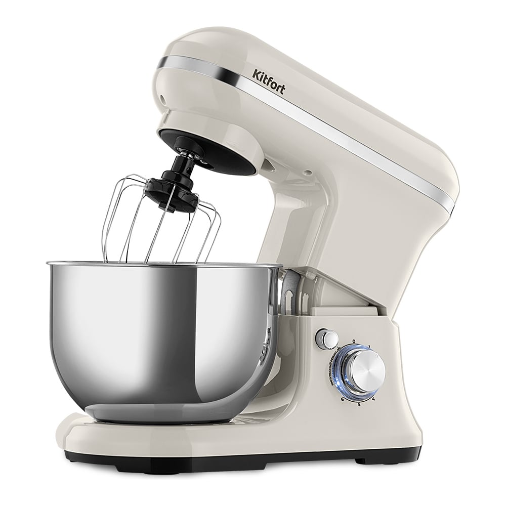 Изображение товара Планетарный миксер KITFORT КТ-4418 2 в 1 для теста и взбивания, 5л, 6 скоростей