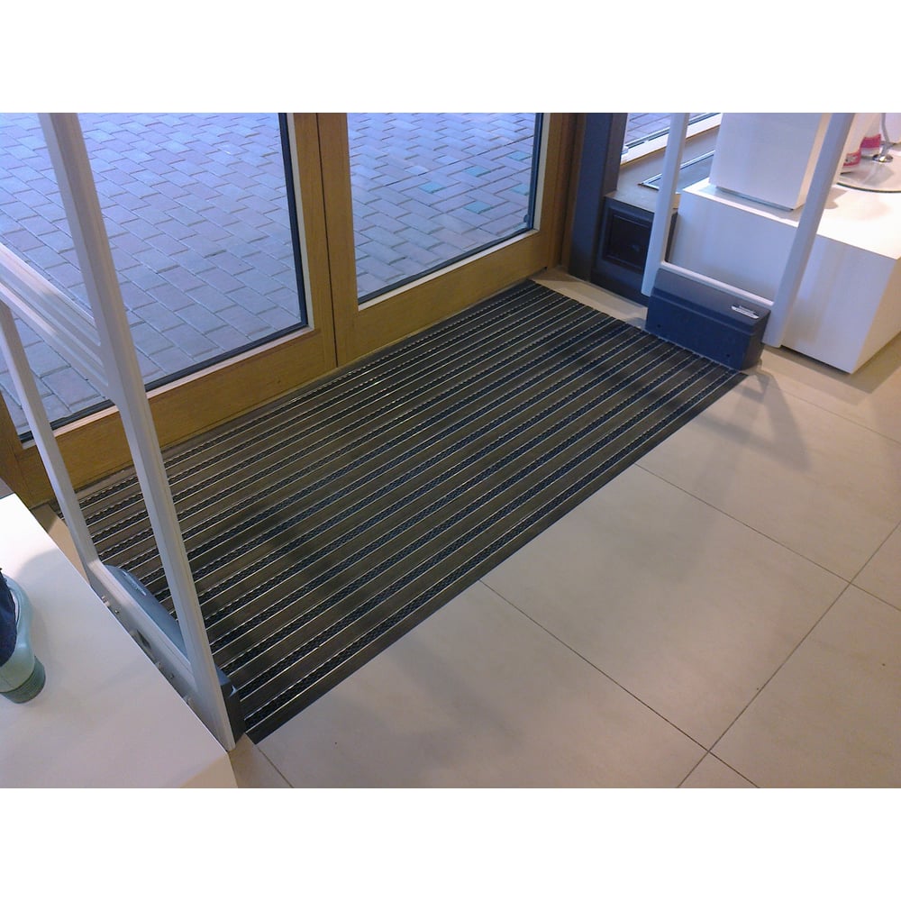 Изображение товара Грязезащитная решетка Алсагор АЛСА 1500х1000 мм из нерж. стали и резины