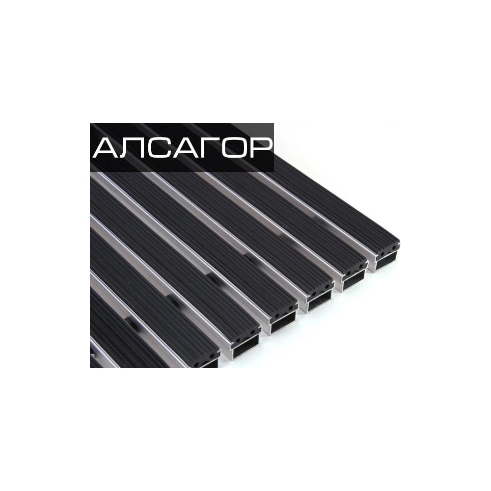 Изображение товара Грязезащитная придверная решетка Алсагор АЛСА 1000x1000 мм из нержавеющей стали