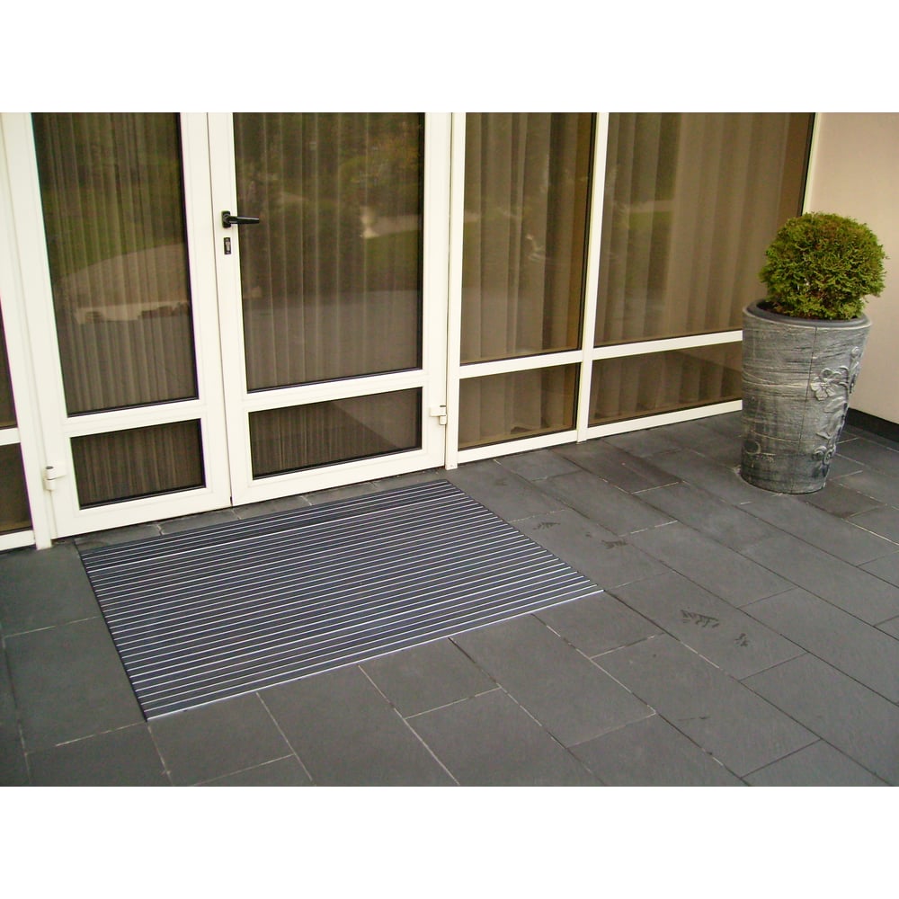 Изображение товара Грязезащитная придверная решетка Алсагор АЛСА 1000x1000 мм из нержавеющей стали Изображение товара Грязезащитная придверная решетка Алсагор АЛСА 1000x1000 мм из нержавеющей стали