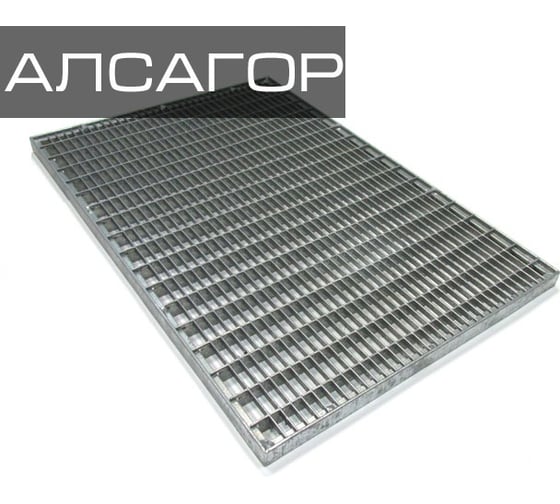 Изображение товара Стальные решетки Алсагор 1200 х 800 мм (ячейка 33х11) 80440O