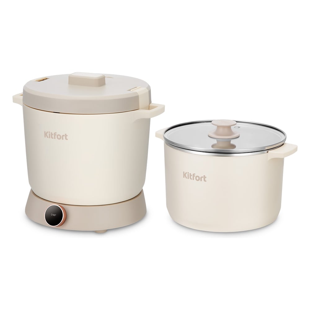 Изображение товара Мультиварка 2 в 1 KITFORT КТ-221 с функцией скороварки и пароварки