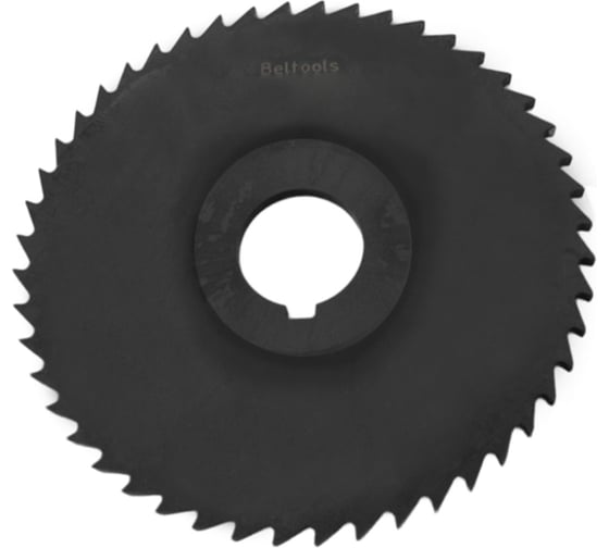 Изображение товара Фреза прорезная Beltools 125х2,5х27 Z=48 тип 2 со ступицей и ш/п HSS Nit ГОСТ 2679-93 ri.174.2290