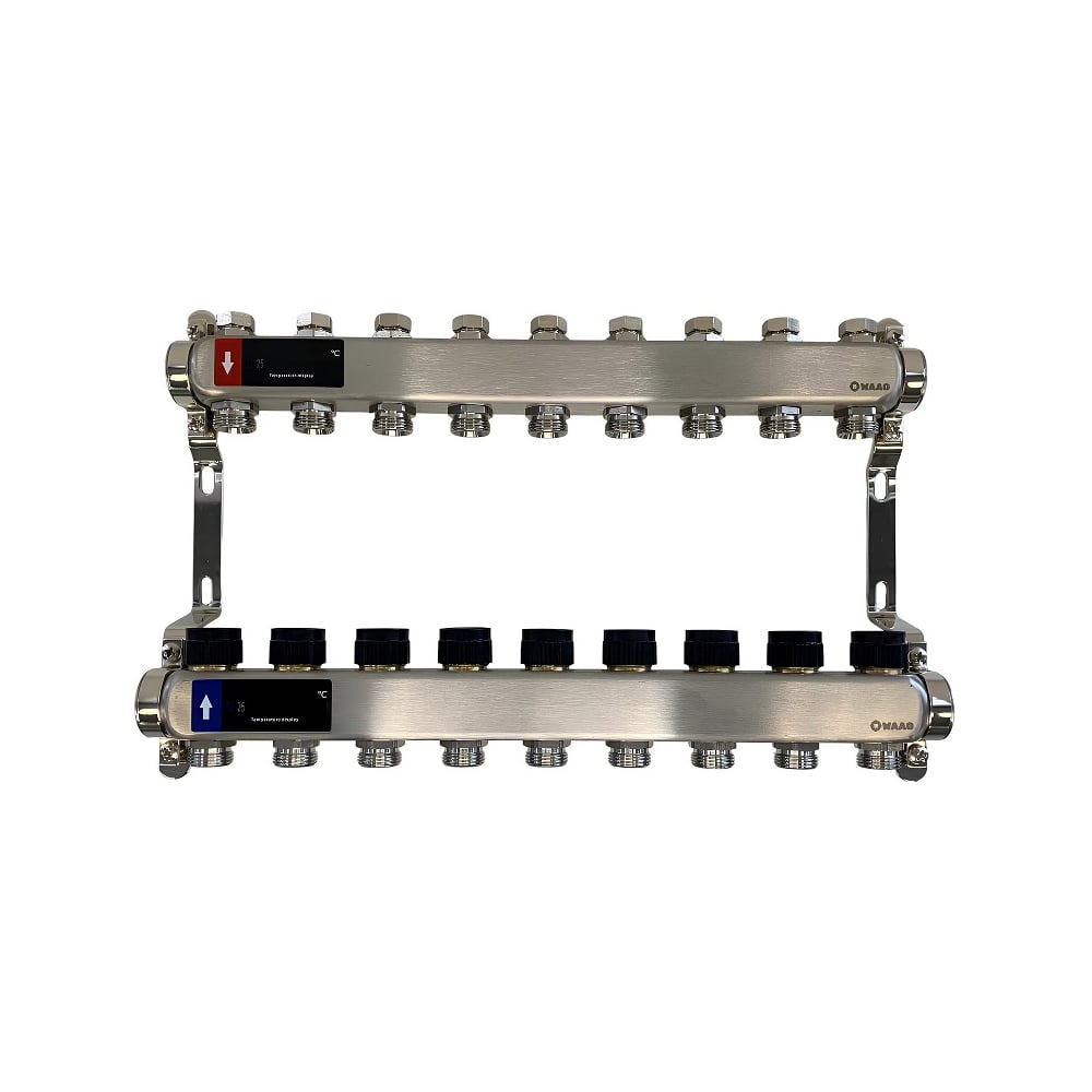 Изображение товара Коллектор WAAG 588 с 9 выходами из нержавеющей стали