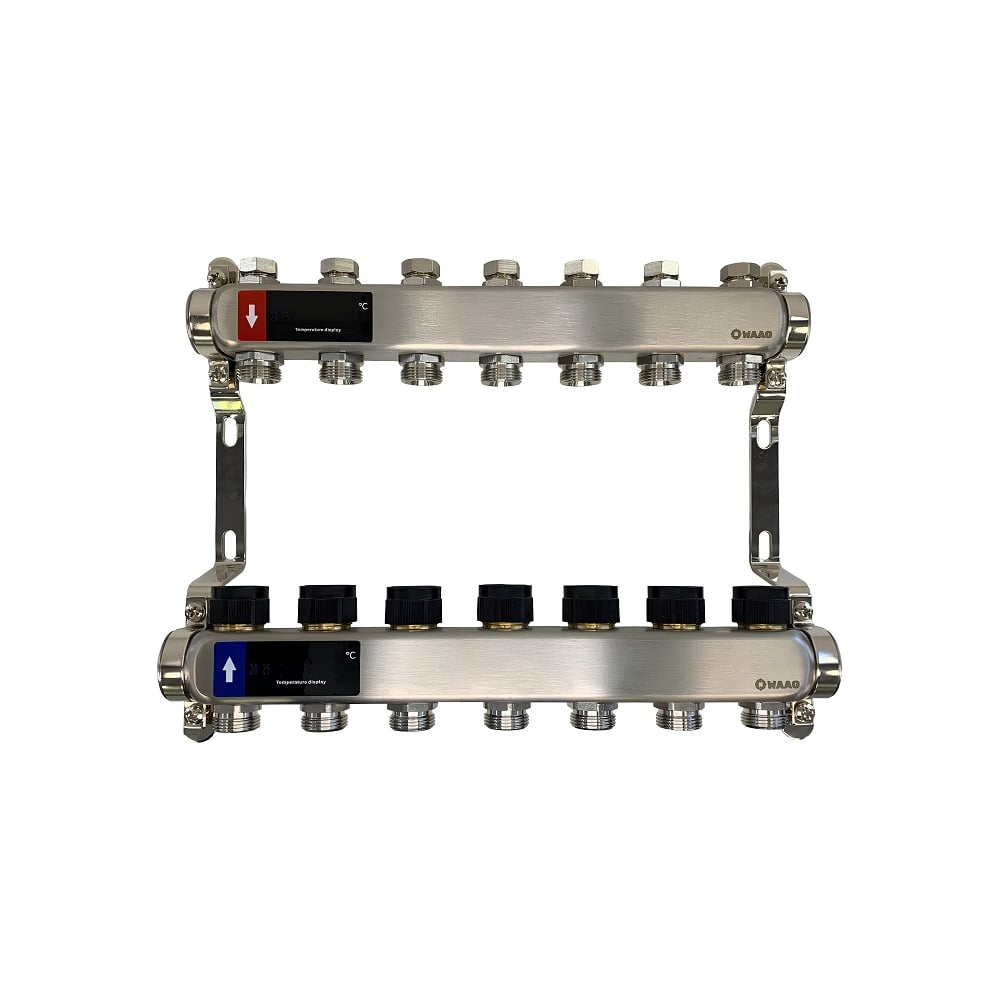 Изображение товара Коллектор WAAG 588 1х3/4 с 7 выходами из нержавеющей стали