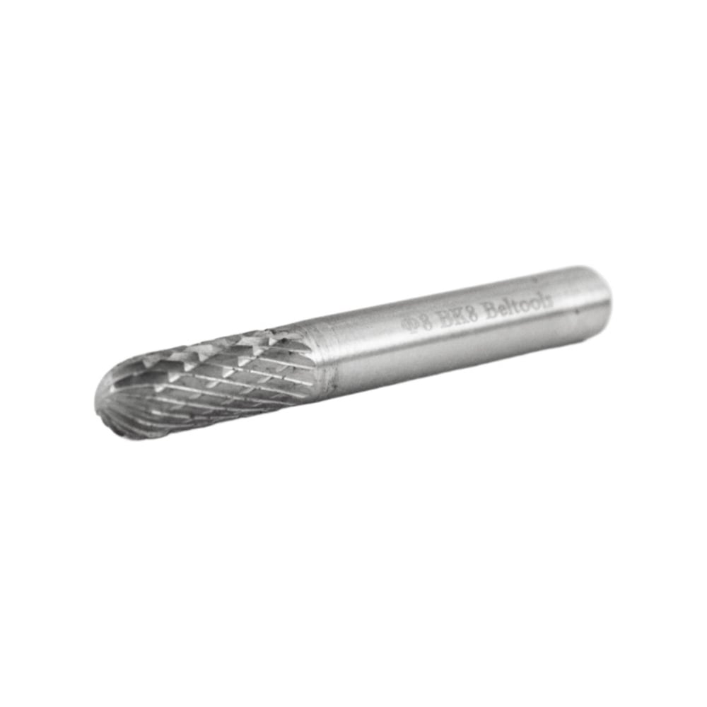 Изображение товара Борфреза сфероцилиндрическая Beltools 8 мм для металлов и алюминия