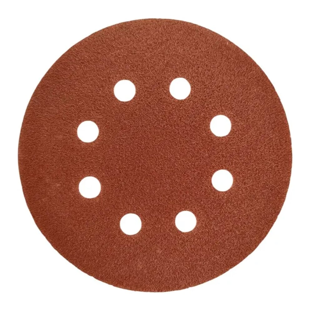 Изображение товара Шлифовальный диск PREDA Р40 125 мм с 8 отверстиями
