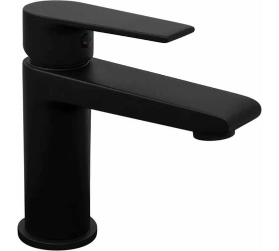 Изображение товара Смеситель для раковины Stella Polar Кламар S3011 однорычажный, матовый черный SP-00001957