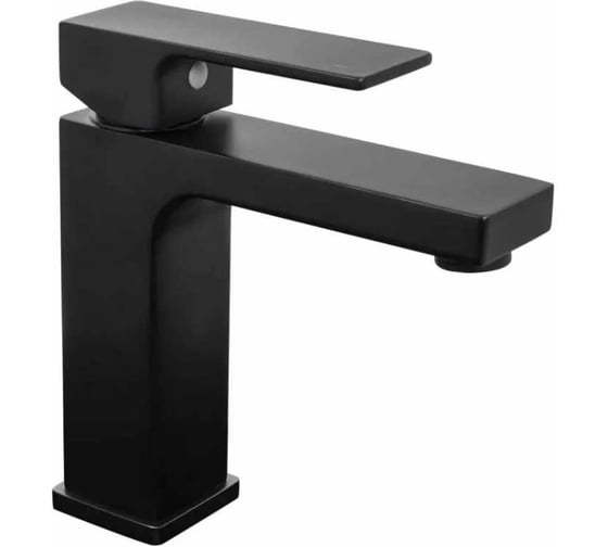 Изображение товара Смеситель для раковины Stella Polar Савойя S3021 однорычажный, матовый черный SP-00001962