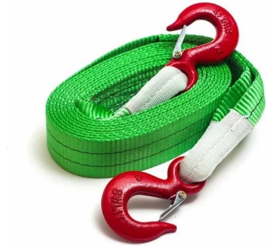 Изображение товара Трос буксировочный текстильный GPR 12 т 5 м крюк-крюк 4631179070219
