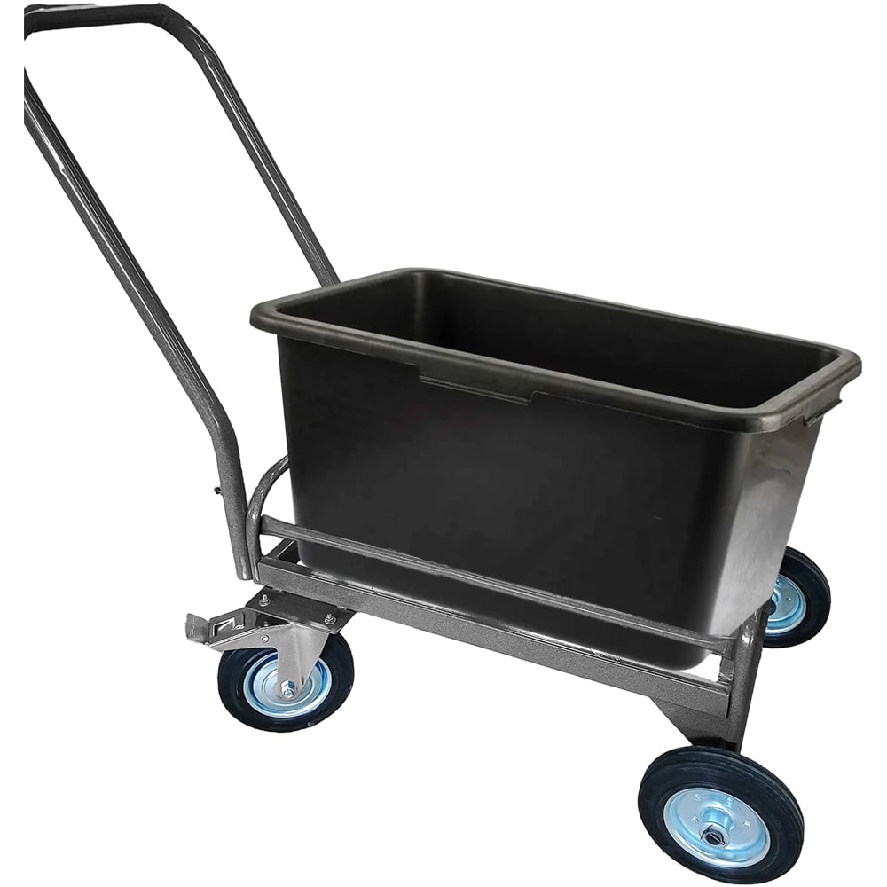 Изображение товара Тележка дворника Sebmet ТД-1К с литыми колесами 200 мм