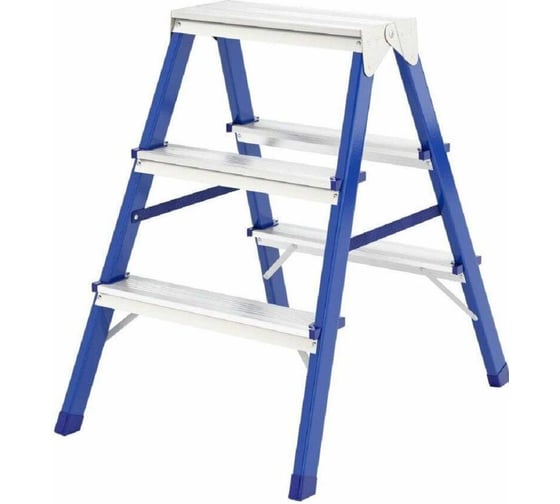 Изображение товара Стремянка для дома и ремонта WORKY двухсторонняя 3 ступеней, комбинированная ARD260790