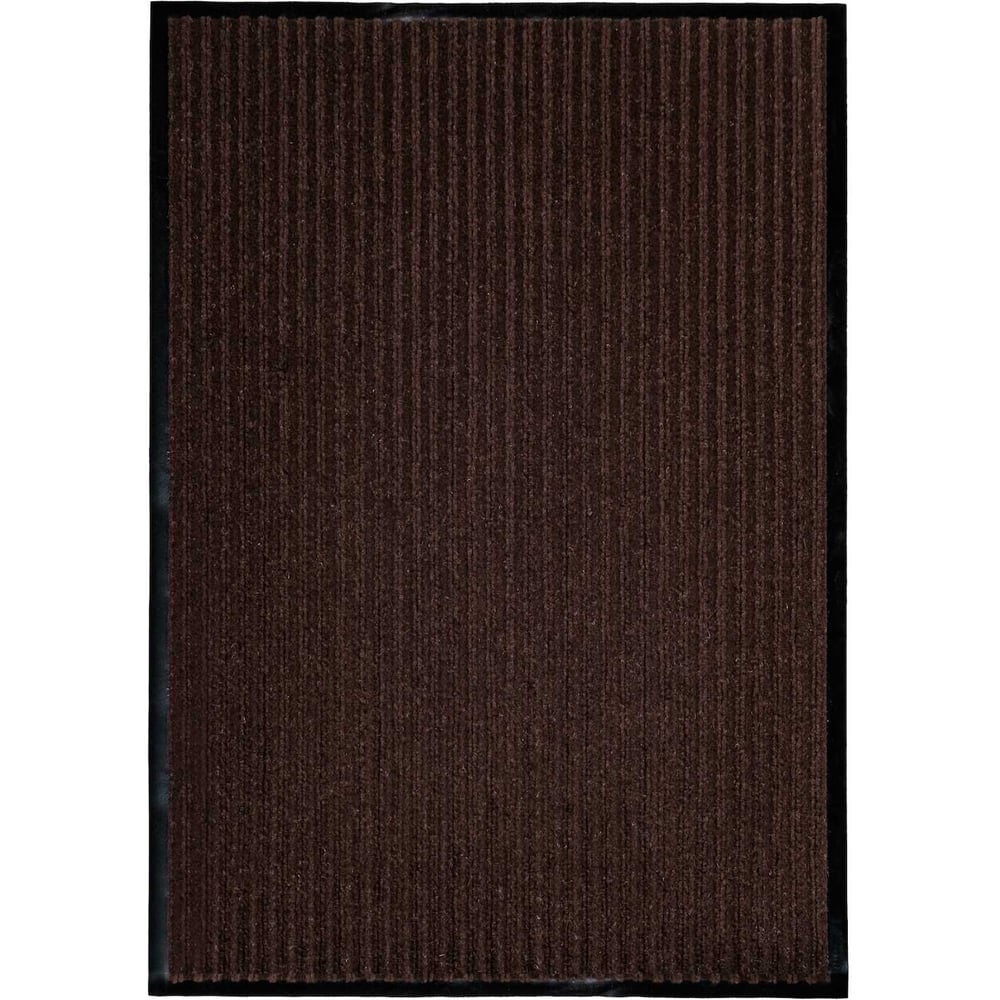 Изображение товара Коврик влаговпитывающий QZRP 80х120 см коричневый с полосками