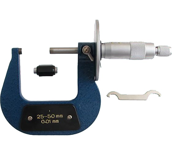 Изображение товара Микрометр CNIC листовой МЛ-50 25-50 мм 0,01 тип А Шан 446-110А Н-50мм 53777