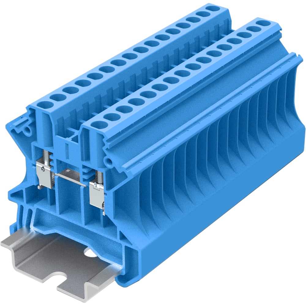 Изображение товара Клемма винтовая SUPU TU 1-1 с сечением 2,5 мм² дляDIN-рейки 100 шт