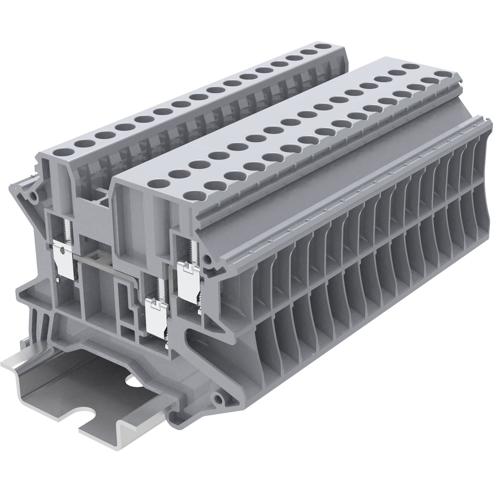 Изображение товара Клемма SUPU TU 1-2 винтовая сечением 2,5 мм. кв., 100 шт