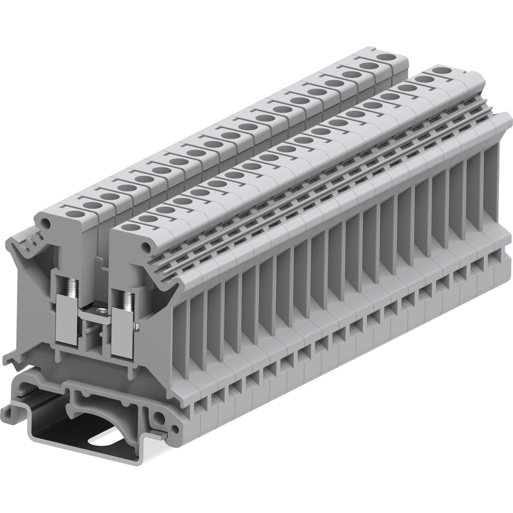 Изображение товара Клемма SUPU SUK 1-1 винтовая для монтаж на DIN-рейку 4 мм²