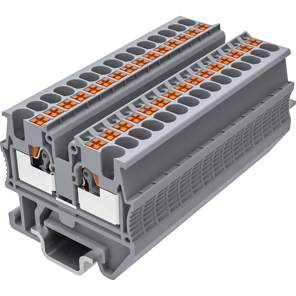 Изображение товара Клемма SUPU мини TP 1-1 проходная Push-in для проводов до 1,5 мм² 200 шт