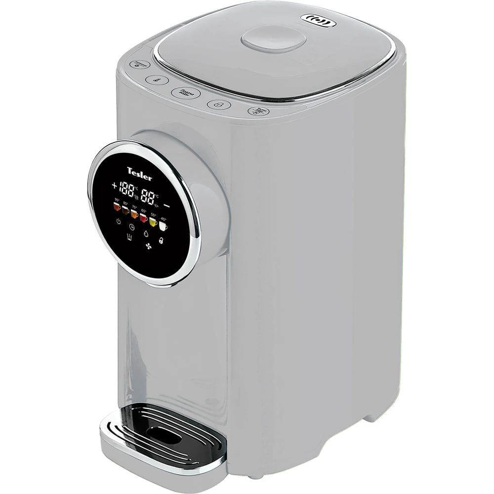Изображение товара Термопот TESLER TP-5050 GREY 5 литров серый с дисплеем и функцией охлаждения