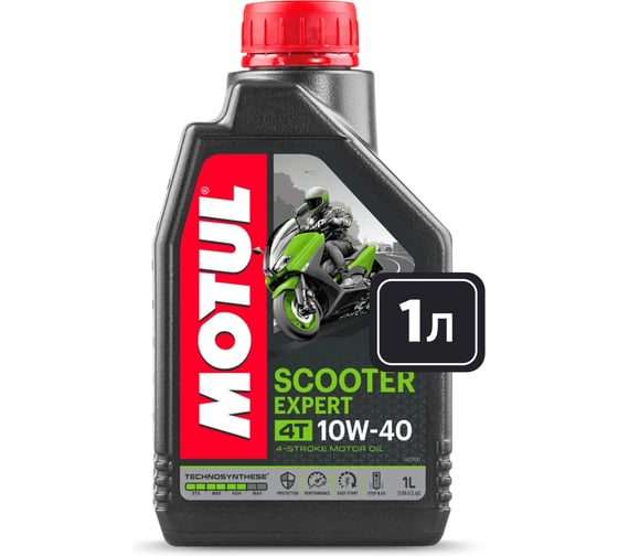 Изображение товара Масло моторное SCOOTER EXPERT 10W40 4T MA 1 л MOTUL 113840