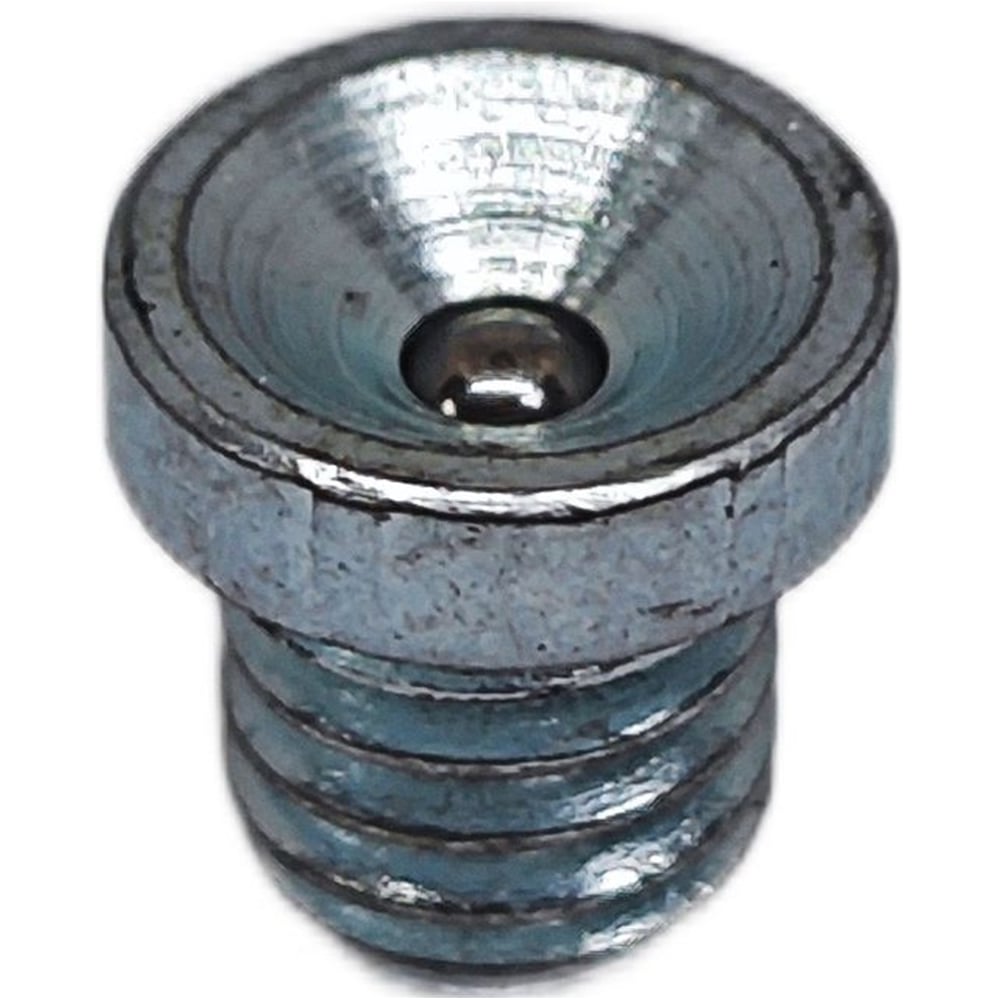 Изображение товара Пресс-масленка воронкообразная резьбовая D1 M6 x 1 оцинкованная сталь