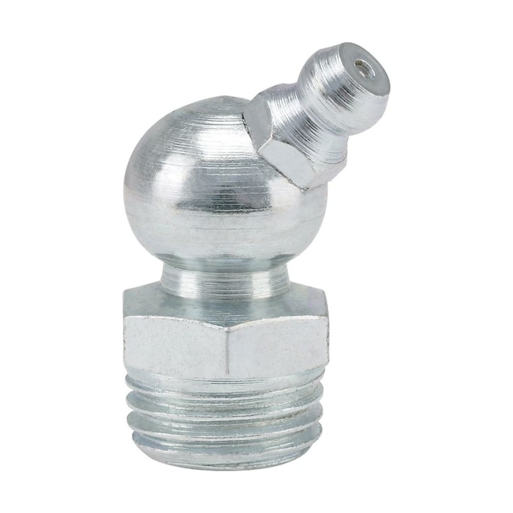 Изображение товара Пресс-масленка угловая MasloSmenka H2 R1/4 NPT оцинкованная сталь DIN71412