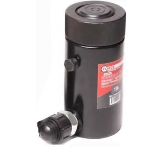 Изображение товара Цилиндр гидравлический с резьбовым штоком и гайкой для механической фиксации Forcekraft 20т ход штока 100 мм диаметр штока 60 мм общий диаметр 83 мм L 198 мм 700 bar FK-YG20100LS (27863)