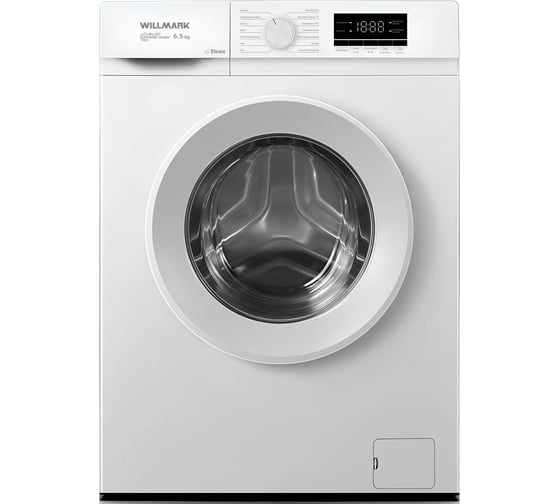 Изображение товара Стиральная машина Willmark WMF-6510ISW (6,5кг/1000 об, BLDCмотор, ULTRASLIM 39см,14 режимов, пар, A+++, белая) 1004224