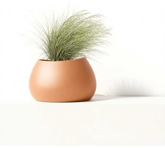 Изображение товара Кашпо пластик Scheurich Evolia Slim d40 h50см 5л терракота (terracotta) 073026