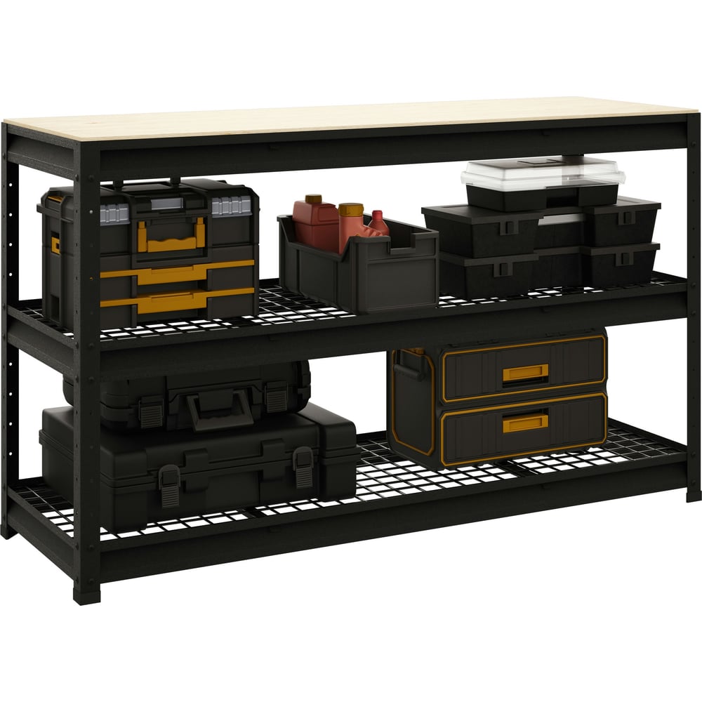 Изображение товара Верстак Greenberg BOREX 900 профессиональный черный