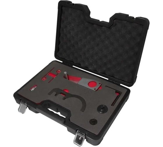 Изображение товара Набор фиксаторов для обслуживания двигателей BMW Forsage Premium 8 шт (N47 N47S/1.8, 2.0, 2.3, 3.0, 3.5, 4.0, 5.0) в кейсе F-904G11AD (19710)