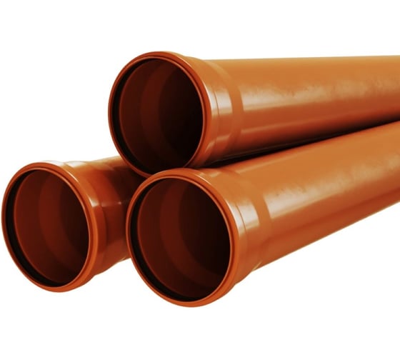 Изображение товара Труба EVER PLAST 160 1 м ПП толщина стенки 4,9 наружная 557843