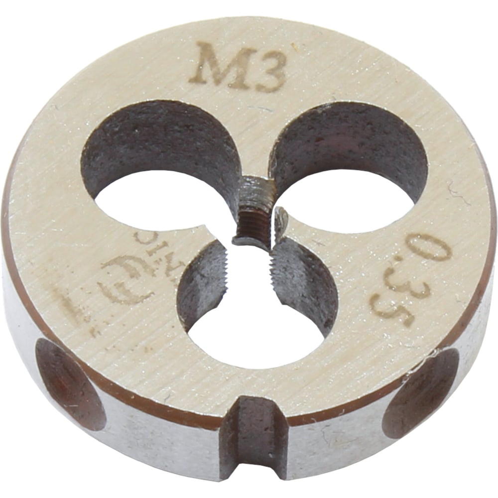 Плашка CNIC М 3,0x0,35 dнар.20мм 9ХС 6g 64540