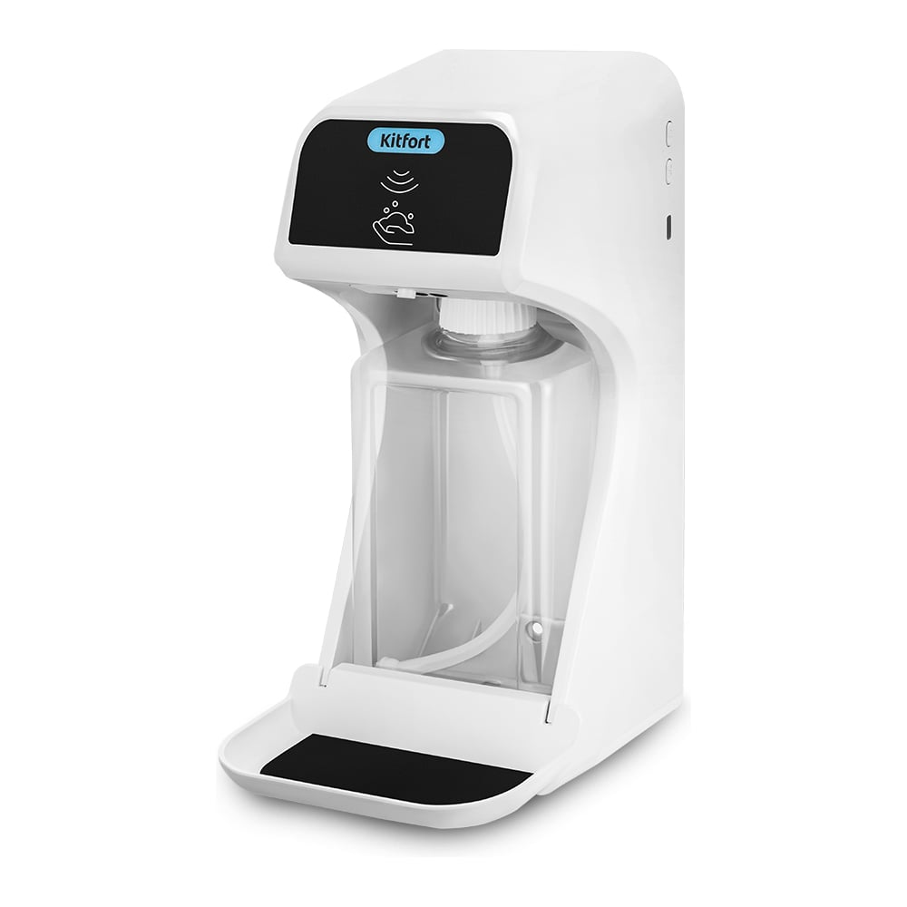 Изображение товара Сенсорный диспенсер для мыла-пены KITFORT КТ-6513 настенный или настольный