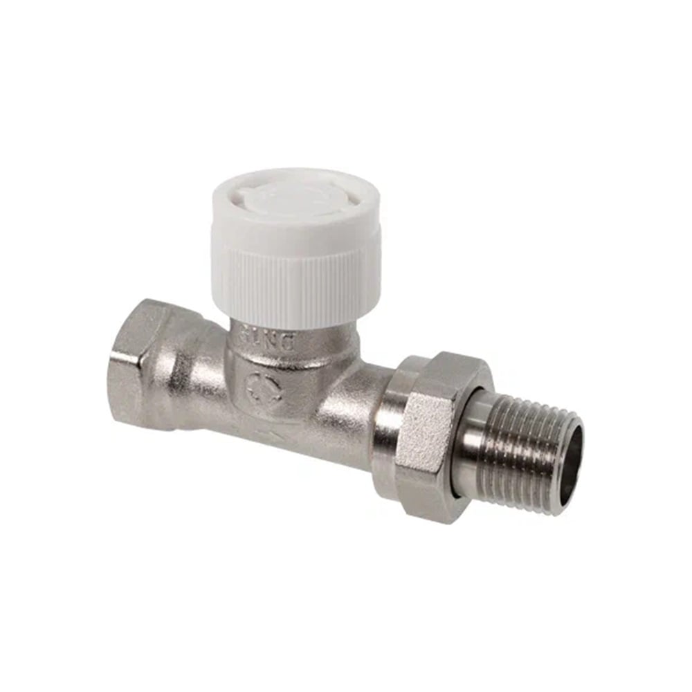 Изображение товара Термостатический вентиль OVENTROP AVR 9 1/2 латунь никелированная прямой