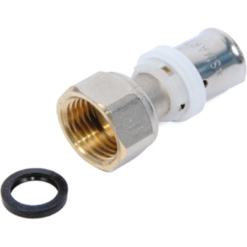 Изображение товара Фитинг SMT S26x3/4F nut прямой пресс накидная гайка 1660NY002605