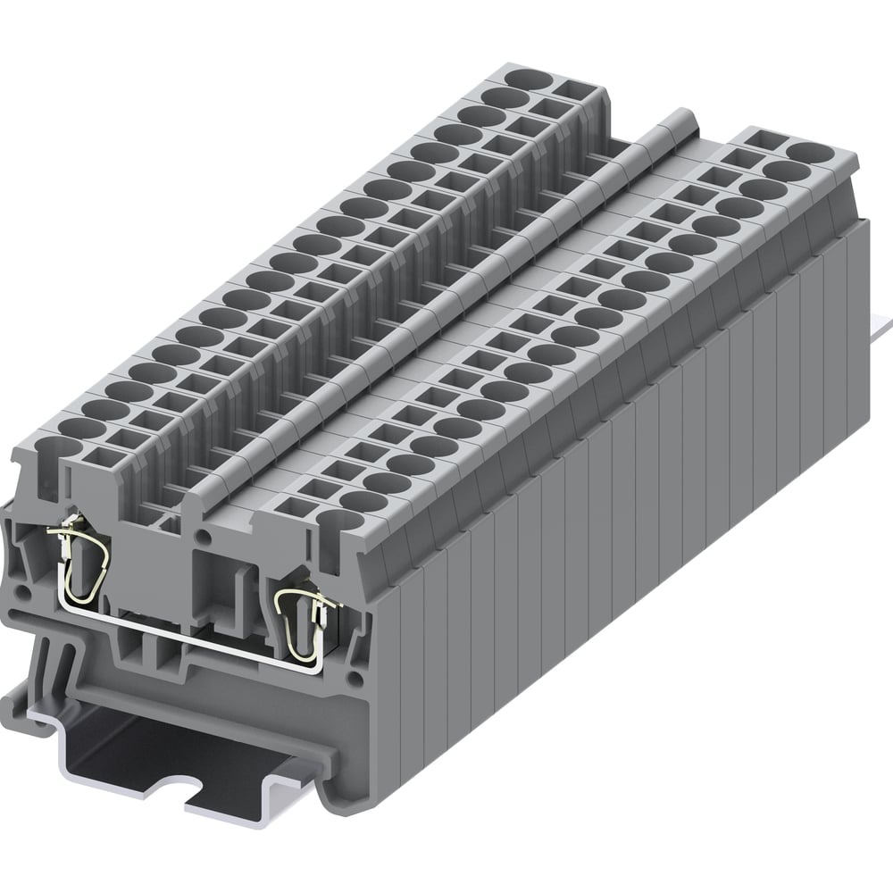 Изображение товара Клемма SUPU TC 1-1 пружинная с сечением 2,5 мм2 для DIN-рейки