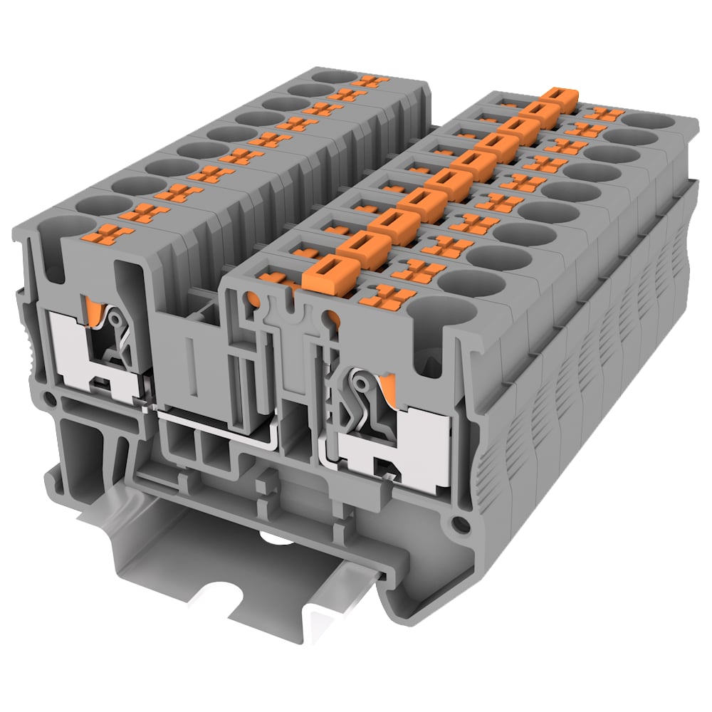 Изображение товара Клемма SUPU TP 1-1 с ножевым размыкателем для электросистем, 50 шт