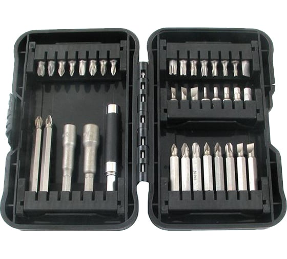 Изображение товара Набор бит и головок CNIC из 37 шт. сталь S2 с магн. держателем WX-DC37 56951