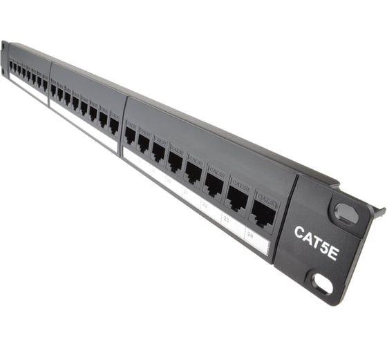 Изображение товара Патч-панель проходная 5Bites UTP / 5E / 24P / 1U / 19 PPU55-11C