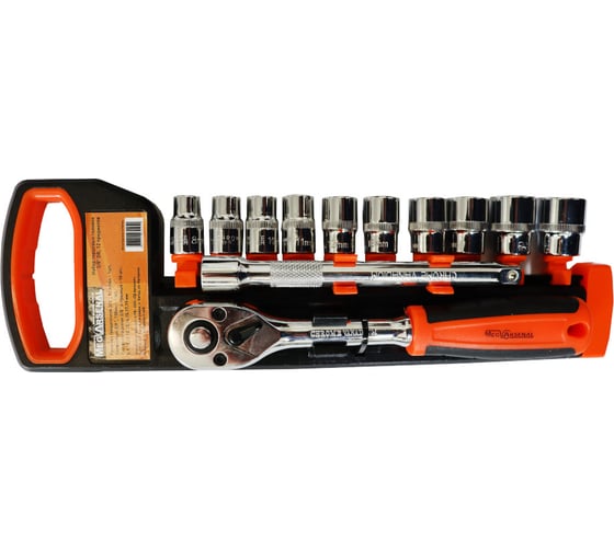 Изображение товара Набор торцевых головок MegArsenal 3/8 дюйм 12 предметов MA-33-3 (5)