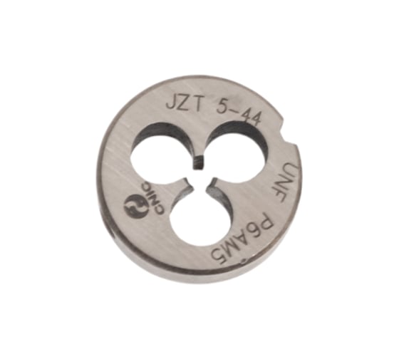 Изображение товара Плашка CNIC дюймовая № 5-44 UNF 60гр Р6АМ5 44 ниток/дюйм, dнар.20мм 56137