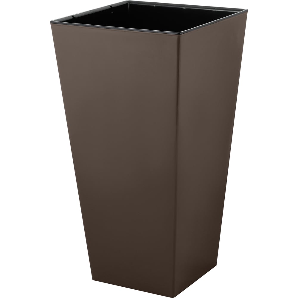 Изображение товара Горшок для цветов InGreen London Cube 19.4 л квадратный французский платан