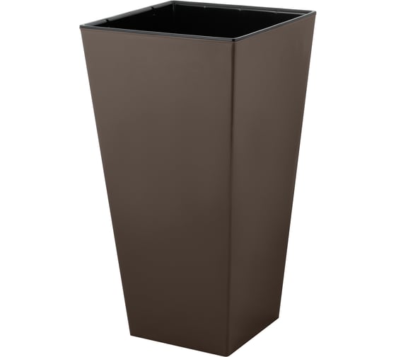 Изображение товара Горшок для цветов INGREEN London Cube, 19.4 л, французский платан 280144