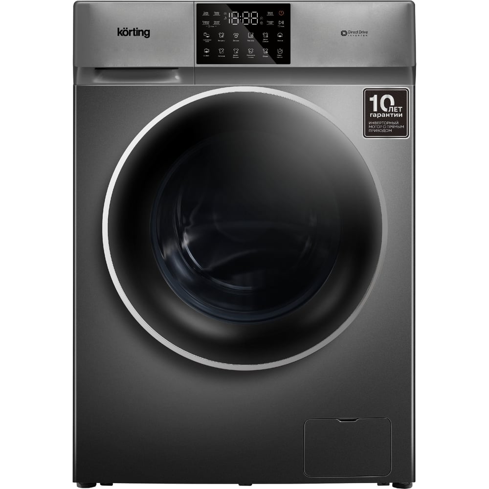 Изображение товара Стиральная машина KORTING KWM 60DV1297 Gr 10 кг фронтальная с паром
