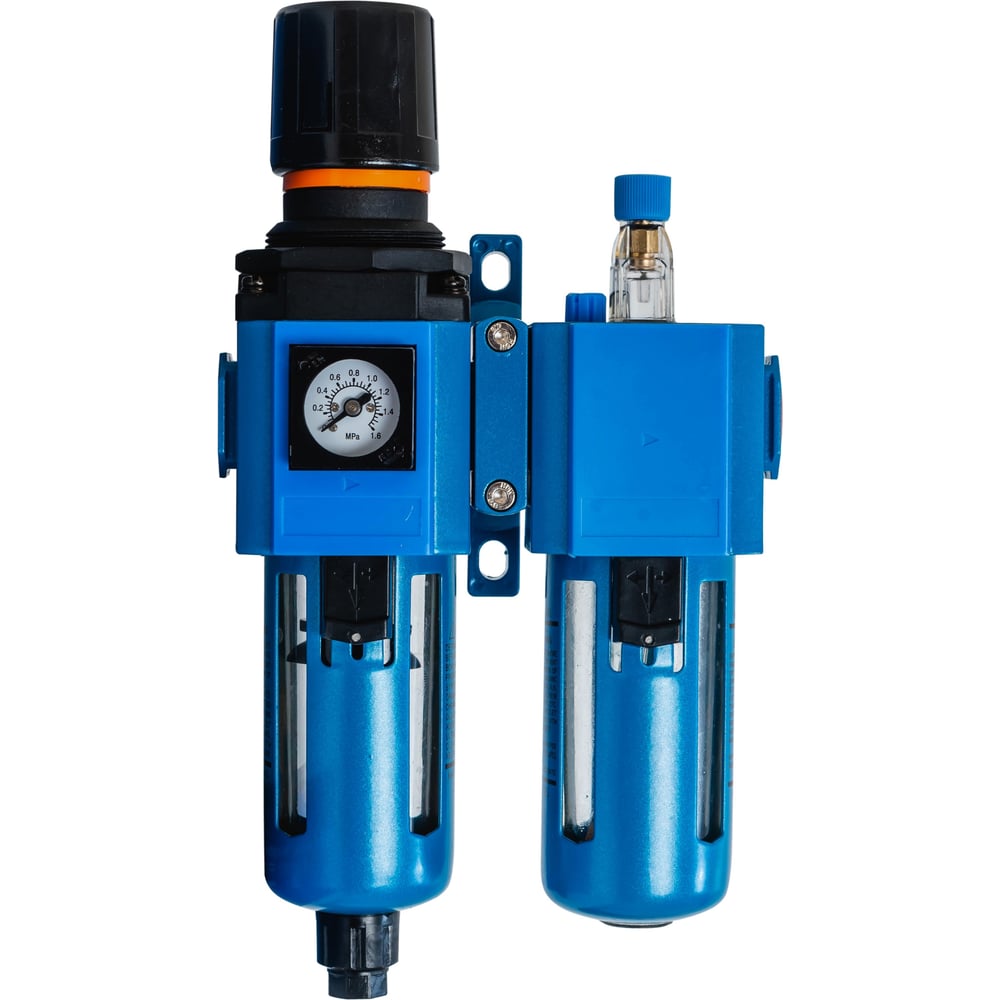 Изображение товара Пневмофильтр NBPT с регулятором, встроенным манометром и лубрикатором GFC400 03N
