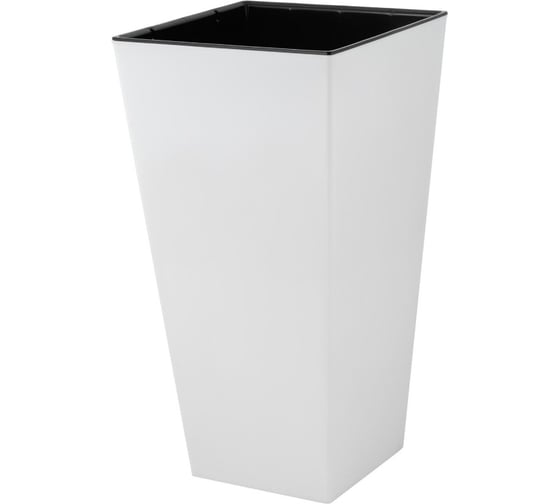 Изображение товара Горшок для цветов InGreen London Cube, 34 л, белоснежный жасмин 280145