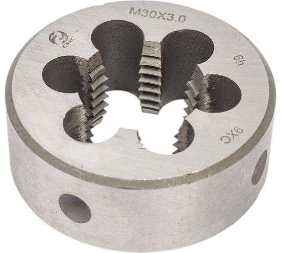 Изображение товара Плашка CNIC М 30,0x3,0 dнар.65мм 9ХС 6h 64426