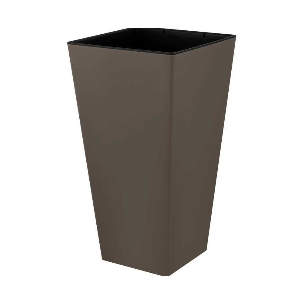 Изображение товара Горшок для растений Ingreen London Cube 34 л французский платан квадратный